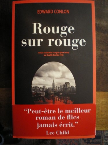 ROUGE SUR ROUGE, de Edward Conlon | portada del libro