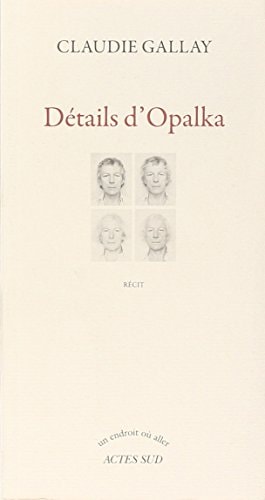 DETAILS DOPALKA, de Claudie Gallay | portada del libro