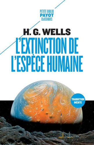 LEXTINCTION DE LESPECE HUMAINE, de Herbert George Wells | portada del libro