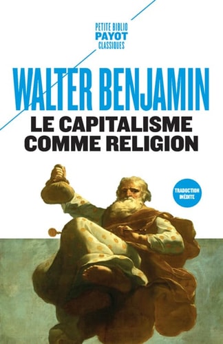 LE CAPITALISME COMME RELIGION, de Walter Benjamin | portada del libro