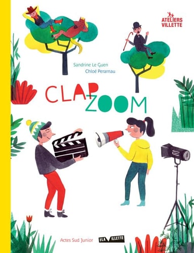 CLAP/ZOOM, de Sandrine Le Guen | portada del libro