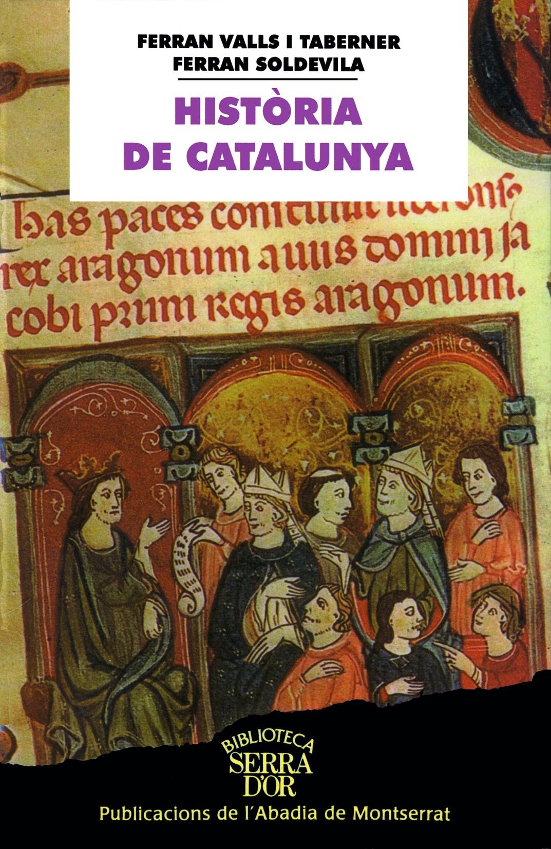 HISTORIA DE CATALUNYA, de Valls i Taberner | portada del libro