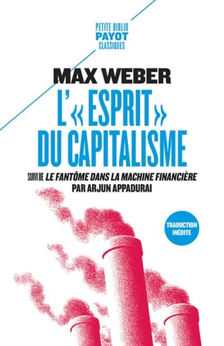 LESPRIT DU CAPITALISME, de Max Weber | portada del libro