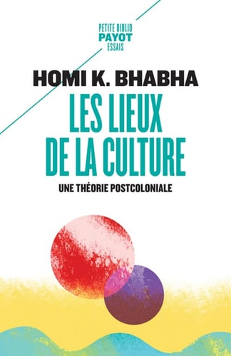 LES LIEUX DE LA CULTURE, de Homi K. Bhabha | portada del libro