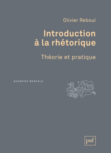NTRODUCTION A LA RHETORIQUE, de Olivier Reboul | portada del libro