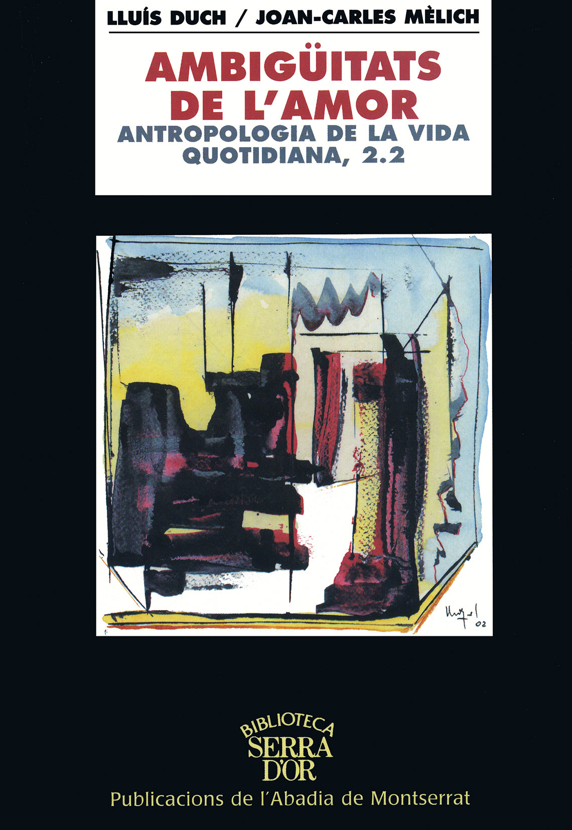 Ambigüitats de l'amor. Antropologia de la vida quotidiana, 2.2, de Duch Álvarez | portada del libro
