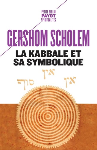 LA KABBALE ET SA SYMBOLIQUE, de Gershom Scholem | portada del libro