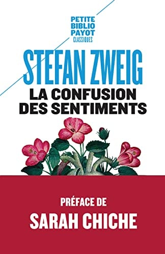 LA CONFUSION DES SENTIMENTS, de Stefan Zweig | portada del libro