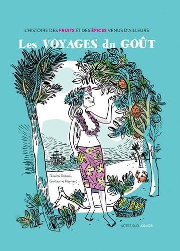 LES VOYAGES DU GOUT, de Dimitri Delmas | portada del libro