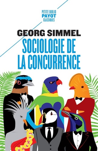 SOCIOLOGIE DE LA CONCURRENCE, de Georg Simmel | portada del libro