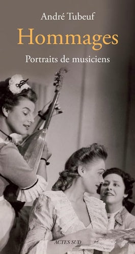 HOMMAGES, de André Tubeuf | portada del libro