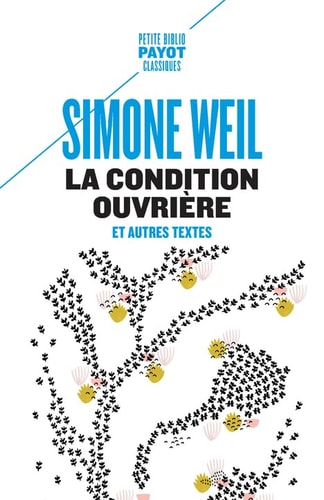LA CONDITION OUVRIERE, de Simone Weil | portada del libro