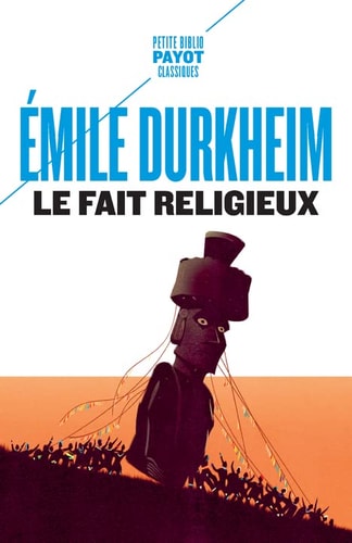LE FAIT RELIGIEUX, de Emile Durkheim | portada del libro