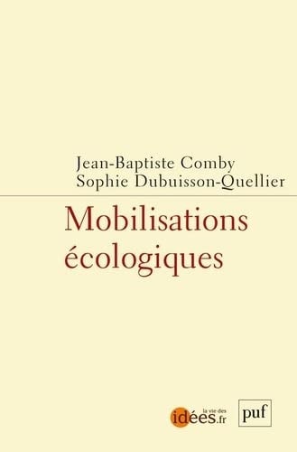 OBILISATIONS ECOLOGIQUES, de Jean-Baptiste Comby | portada del libro
