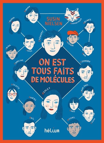 ON EST TOUS FAITS DE MOLECULES, de Susin Nielsen | portada del libro