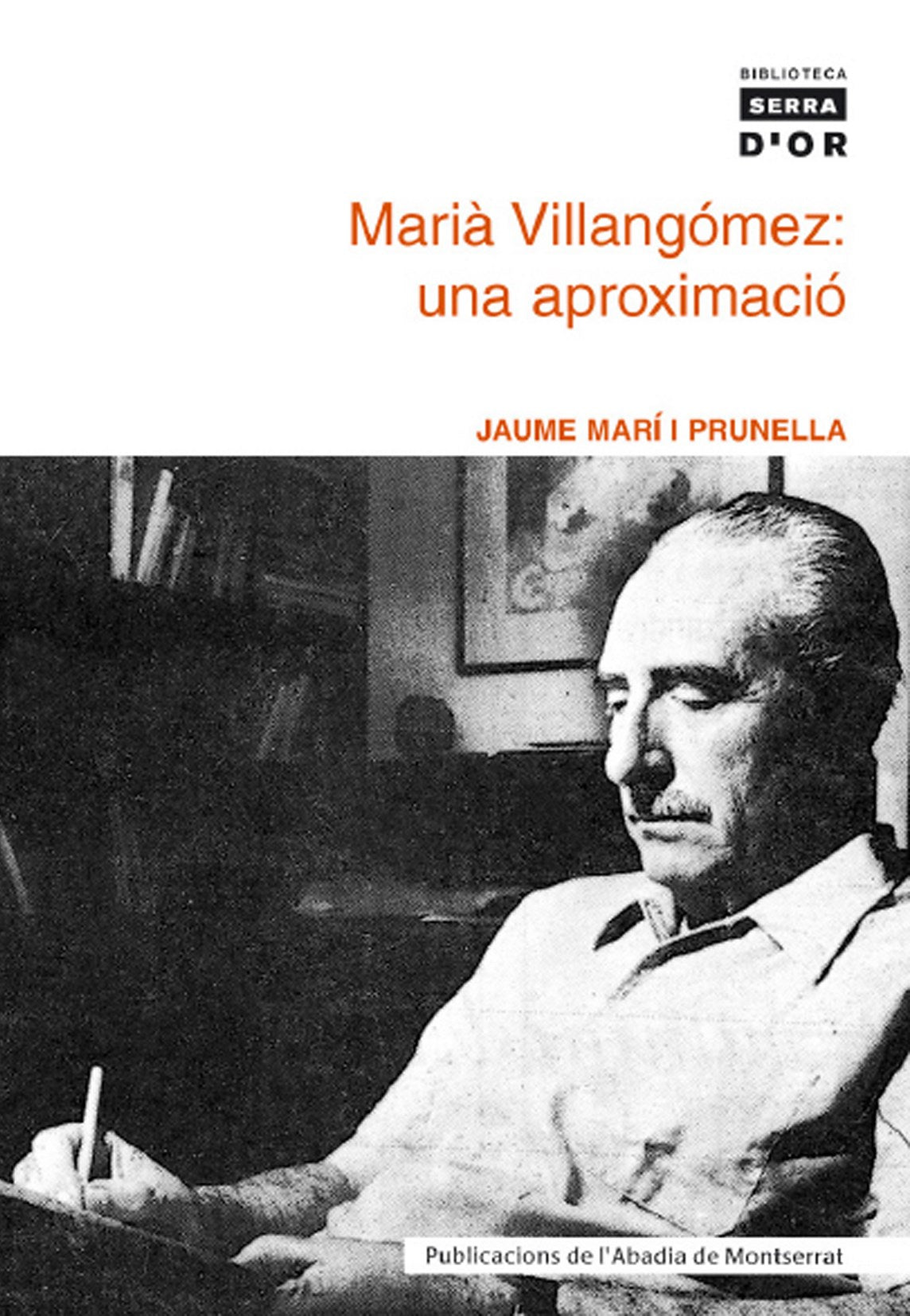 Marià Villangómez: una aproximació, de Marí i Prunella | portada del libro