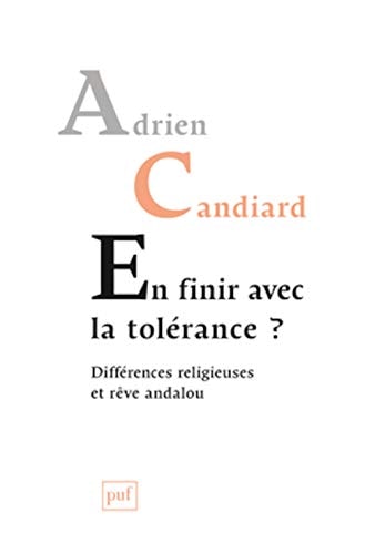N FINIR AVEC LA TOLERANCE ?, de Adrien Candiard | portada del libro