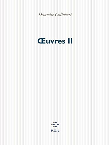 OEUVRES T2, de Danielle Collobert | portada del libro