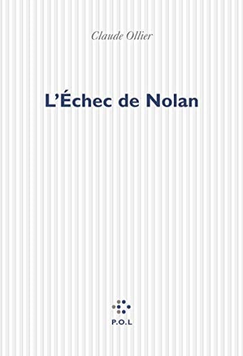 ECHEC DE NOLAN, de Claude Ollier | portada del libro