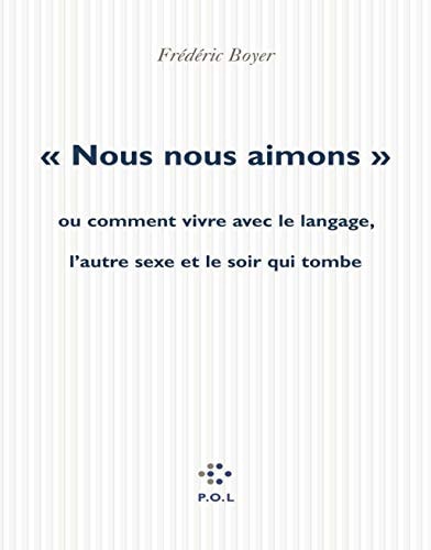 NOUS NOUS AIMONS, de Boyer | portada del libro