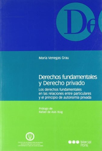 DERECHOS FUNDAMENTALES Y DERECHO PRIVADO, de VENEGAS GRAU | portada del libro