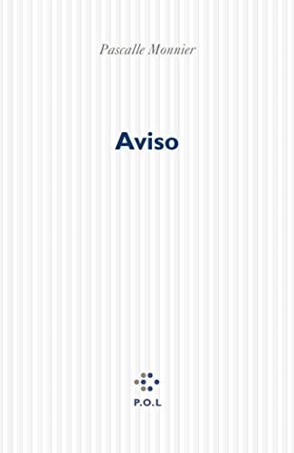 AVISO, de Pascalle Monnier | portada del libro
