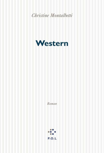 WESTERN, de Christine Montalbetti | portada del libro
