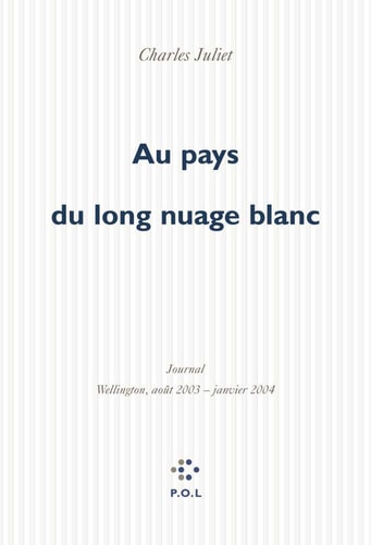 AU PAYS DU LONG NUAGE BLANC, de Juliet | portada del libro