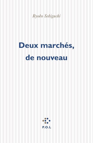 DEUX MARCHES DE NOUVEAU, de Ryōko Sekiguchi | portada del libro
