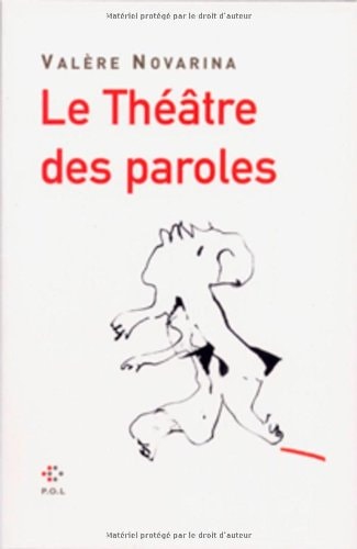 LE THEATRE DES PAROLES, de Novarina | portada del libro