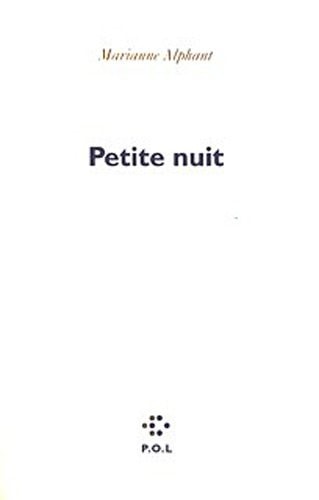 PETITE NUIT, de Marianne Alphant | portada del libro