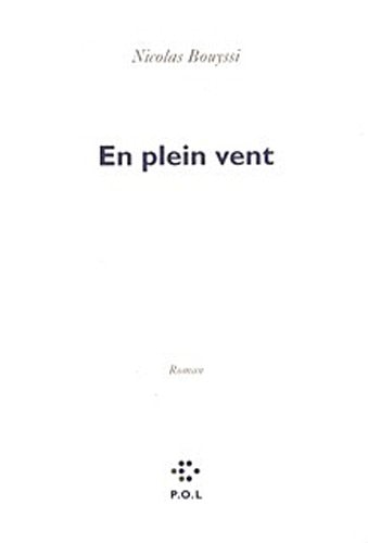 EN PLEIN VENT, de Nicolas Bouyssi | portada del libro