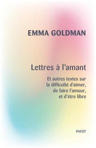 ETTRES A L'AMANT (ECB), de Emma Goldman | portada del libro