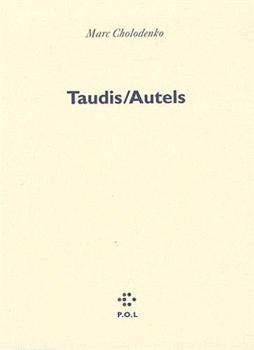 TAUDIS-AUTELS, de Cholodenko | portada del libro