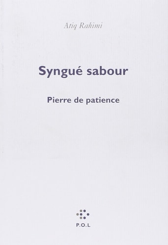SYNGUE SABOUR, de Atiq Rahimi | portada del libro