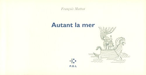 AUTANT LA MER, de François Matton | portada del libro
