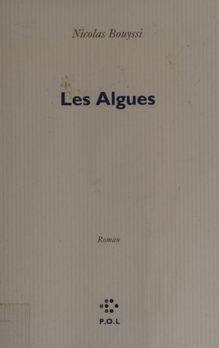 LES ALGUES, de Nicolas Bouyssi | portada del libro