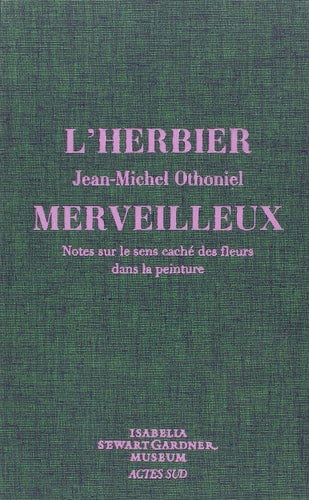 L'HERBIER MERVEILLEUX, de Jean-Michel Othoniel | portada del libro