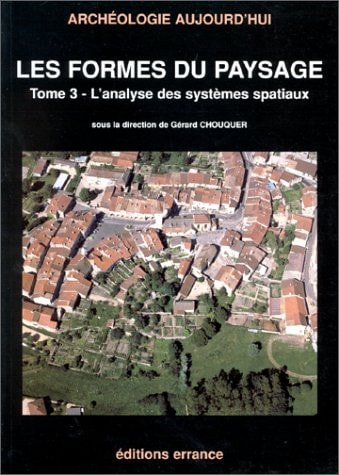 FORMES DU PAYSAGE, de Chouquer | portada del libro