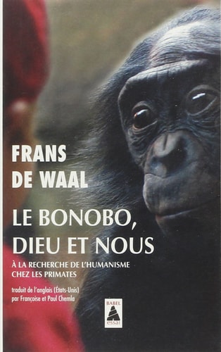 LE BONOBO DIEU ET NOUS, de Frans B.M. de Waal | portada del libro