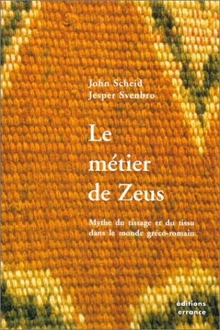 LE METIER DE ZEUS, de Scheid | portada del libro