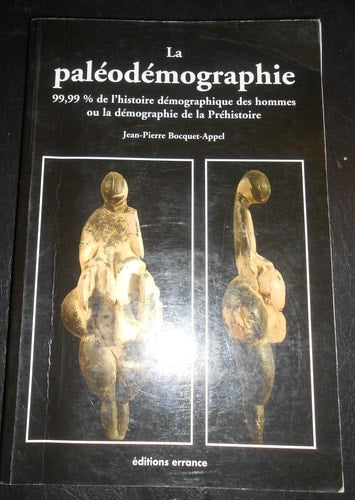 LA PALEODEMOGRAPHIE, de Bocquet-appel | portada del libro