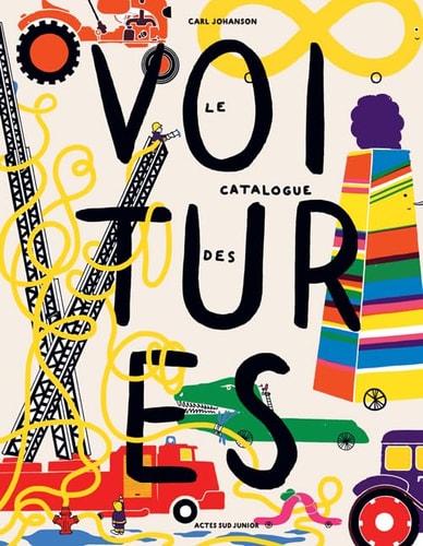 LE CATALOGUE DES VOITURES, de Carl Johanson | portada del libro