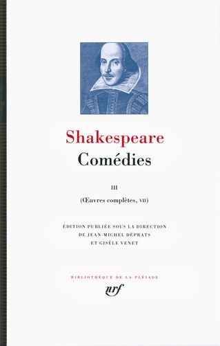COMEDIES T3, de William Shakespeare | portada del libro