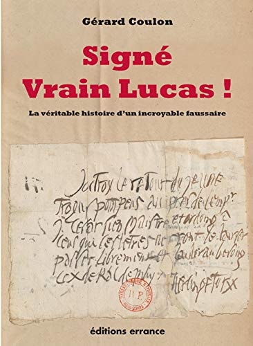 SIGNE VRAIN LUCAS!, de Gérard Coulon | portada del libro