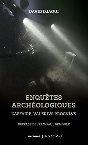 ENQUETES ARCHEOLOGIQUES, de David Djaoui | portada del libro
