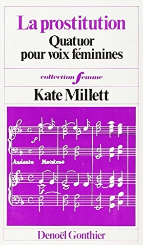 PROSTITUT QUATUOR POUR, de Kate Millett | portada del libro