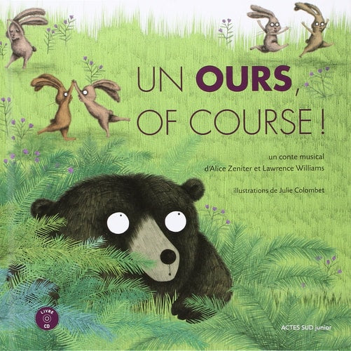Un ours, of course !, de Alice Zeniter | portada del libro