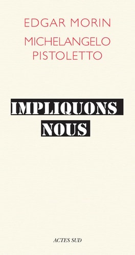IMPLIQUONS-NOUS !, de Edgar Morin | portada del libro
