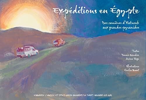 EXPEDITIONS EN EGYPTE, de Yannis Gourdon | portada del libro
